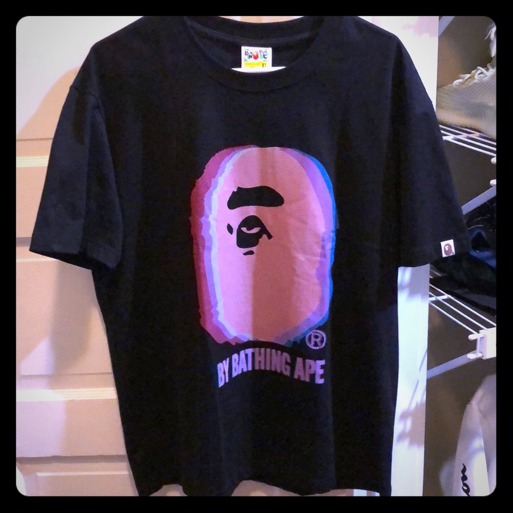 DOPE BAPE tee 3D LoGo // size: XL // $80